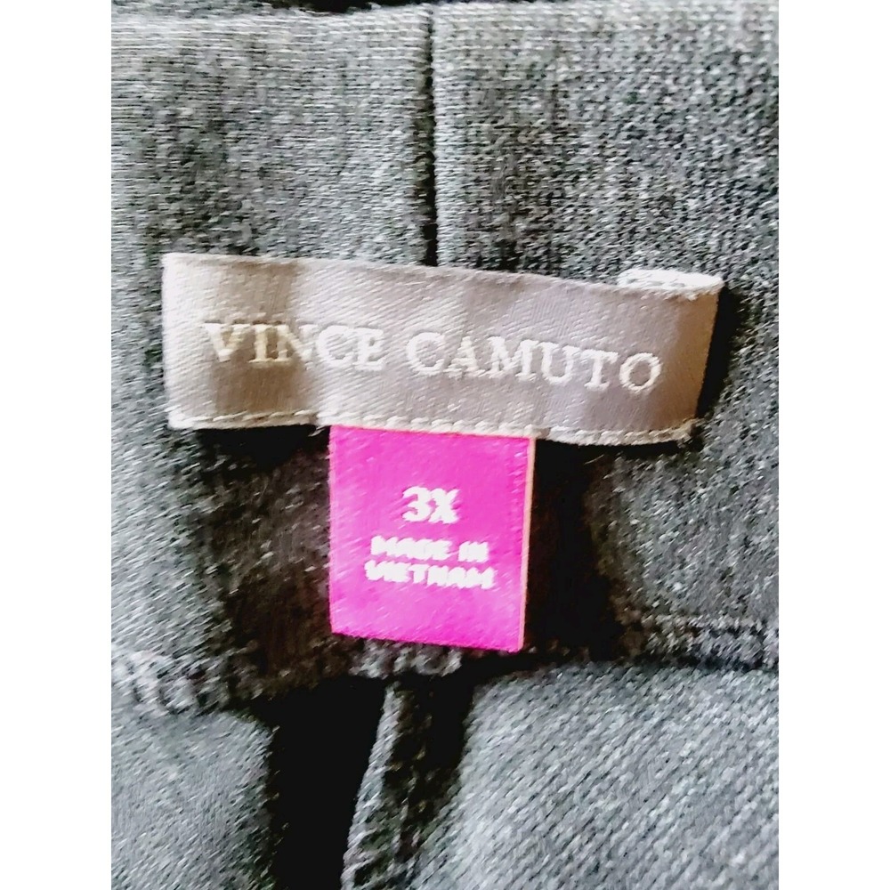 Vince Camuto Women's 3X Essentials Slim Leg Ponte Pants Dark Heather Gray NWT - Picture 8 of 13